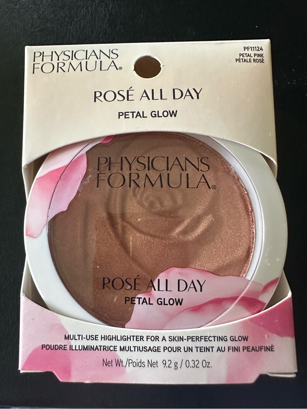 Physicians Formula Rosé All Day Petal Glow Highlighter - Petal Glow NIB